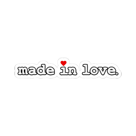 Made in Love Sticker